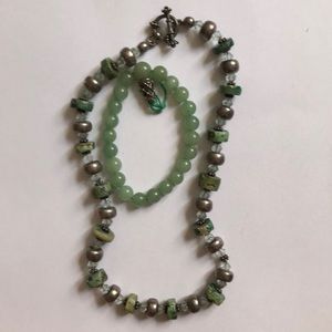 Necklace and Bracelet Set